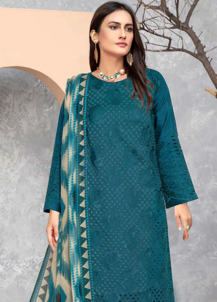 Saqafat By Insiya Embroidered Lawn Suit Unstitched 3 Piece INS24S DE-07 - Summer Collection