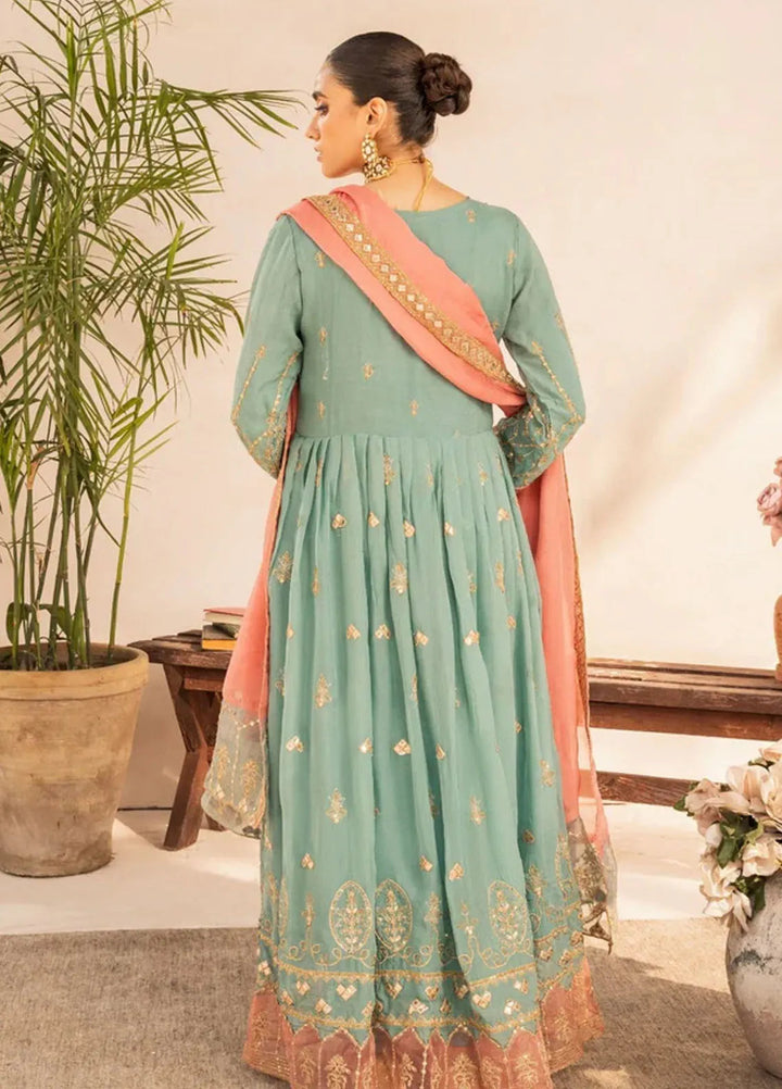 Sara Jahan Pret Embroidered Chiffon 3 Piece Suit Dua