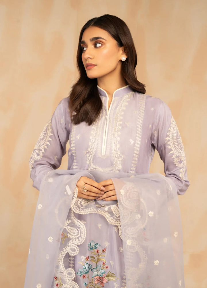 Sara Jahan Pret Embroidered Cotton 3 Piece Suit Lina