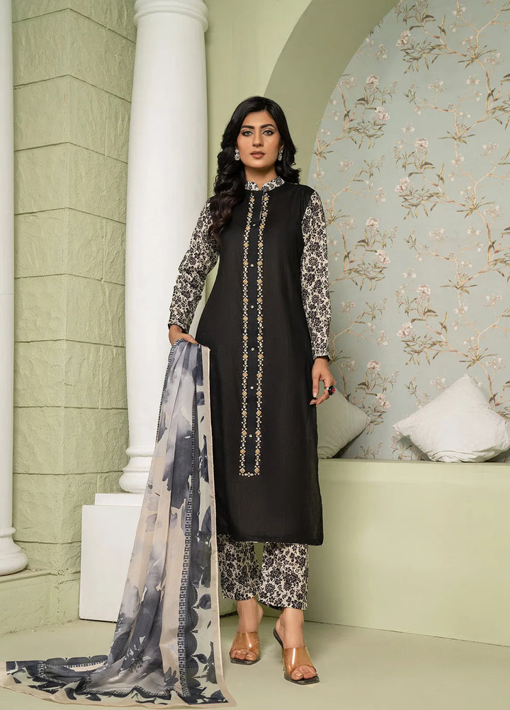 Sara Jahan Pret Embroidered Lawn 3 Piece Suit Naaz