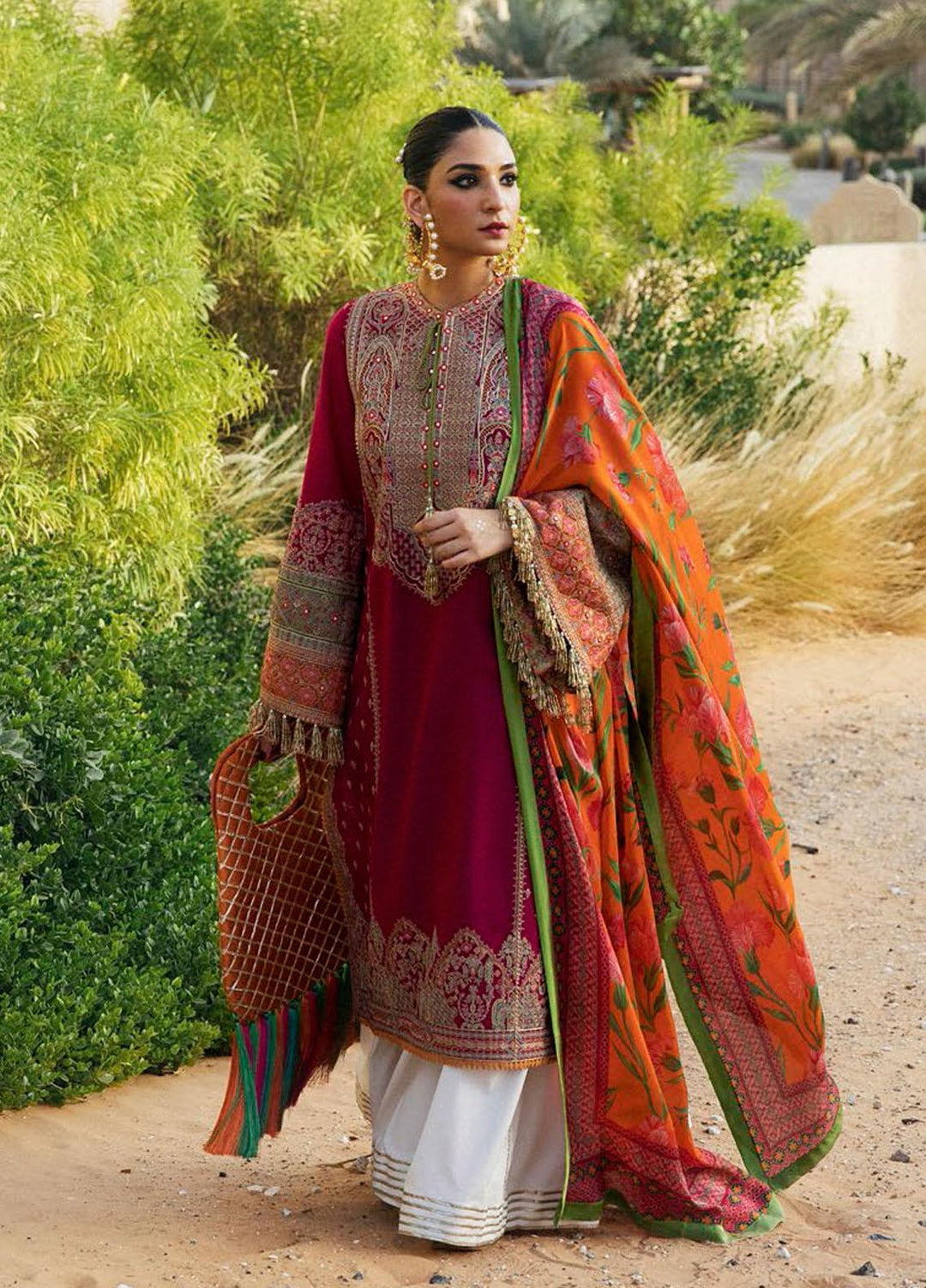 Sarab By Hussain Rehar Embroidered Lawn Suits Unstitched 3 Piece HRR22S D-192 Azhar - Summer Collection