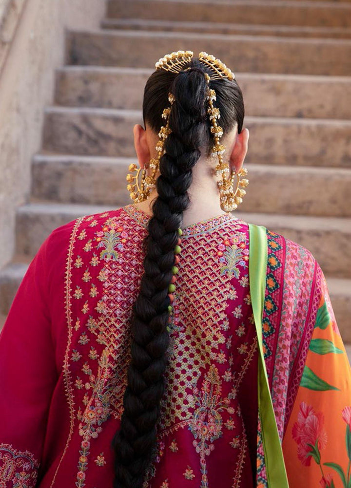 Sarab By Hussain Rehar Embroidered Lawn Suits Unstitched 3 Piece HRR22S D-192 Azhar - Summer Collection