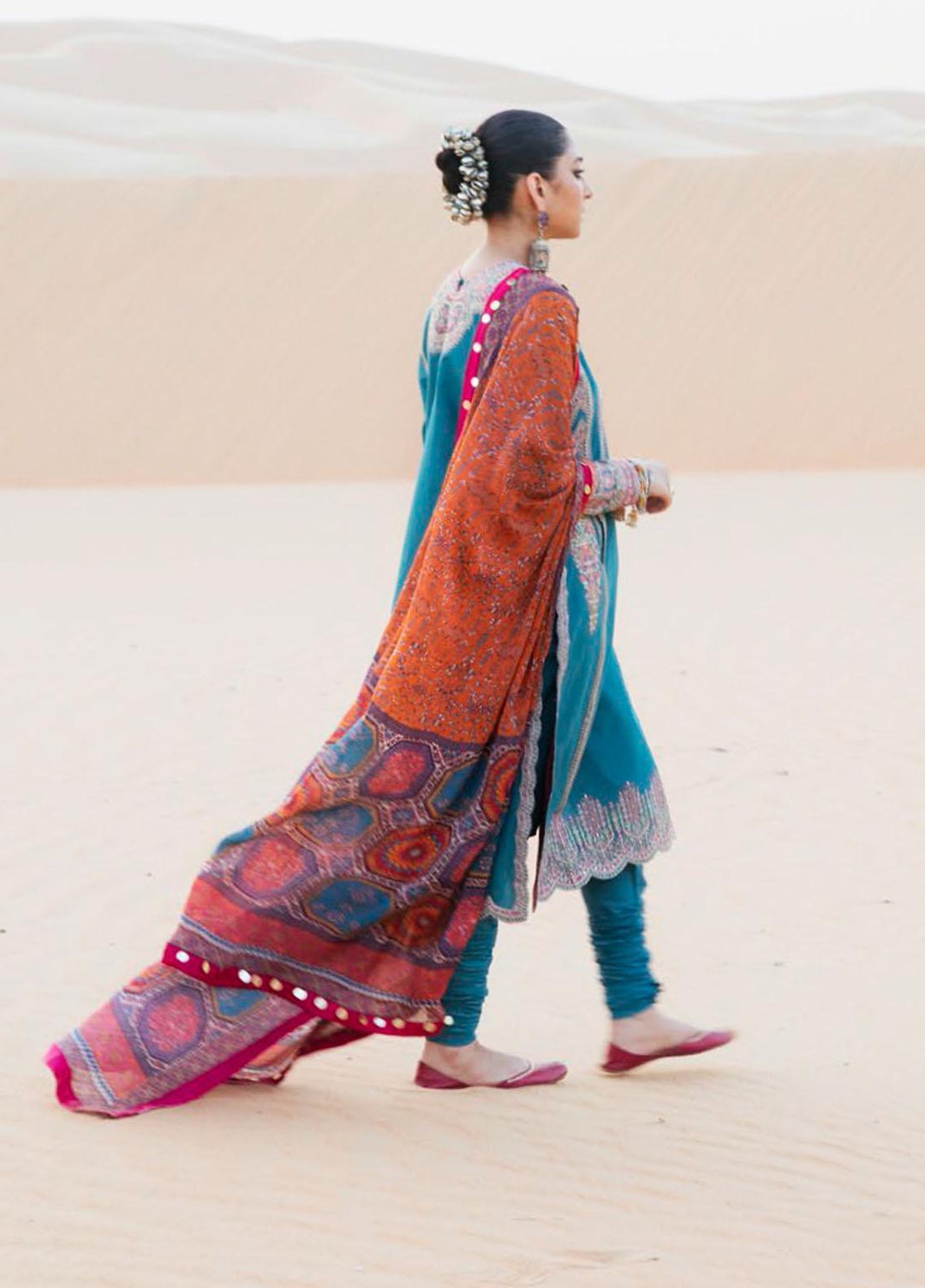 Sarab By Hussain Rehar Embroidered Lawn Suits Unstitched 3 Piece HRR22S D-193 Amal - Summer Collection