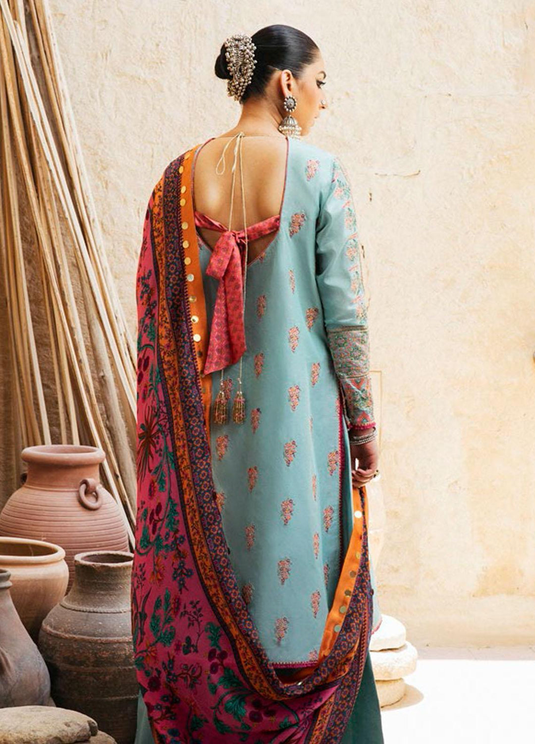 Sarab By Hussain Rehar Embroidered Lawn Suits Unstitched 3 Piece HRR22S D-194 Elise - Summer Collection