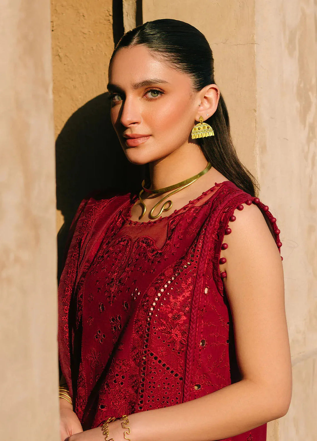 Sarang by Fiona Pret Embroidered Lawn 3 Piece Suit Amira