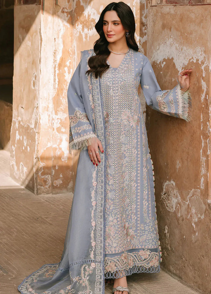 Sarang by Fiona Pret Embroidered Lawn 3 Piece Suit Aysel