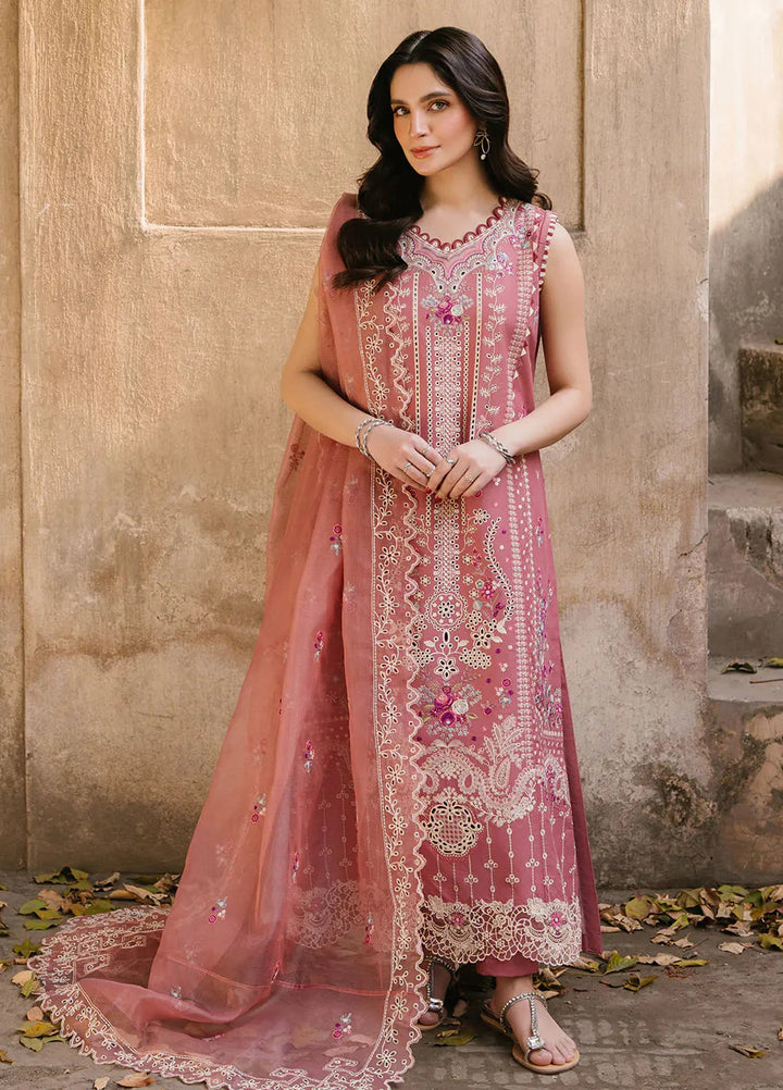 Sarang by Fiona Pret Embroidered Lawn 3 Piece Suit Dilara