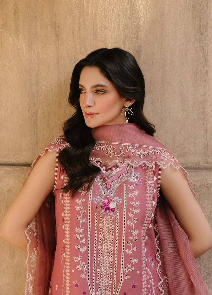 Sarang by Fiona Pret Embroidered Lawn 3 Piece Suit Dilara