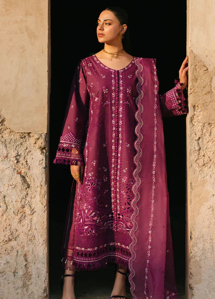 Sarang by Fiona Pret Embroidered Lawn 3 Piece Suit Feride