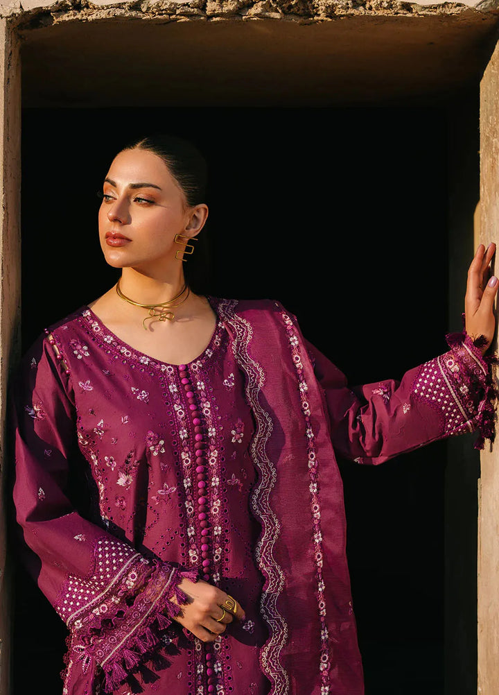 Sarang by Fiona Pret Embroidered Lawn 3 Piece Suit Feride