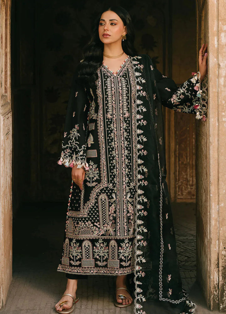 Sarang by Fiona Pret Embroidered Lawn 3 Piece Suit Kara