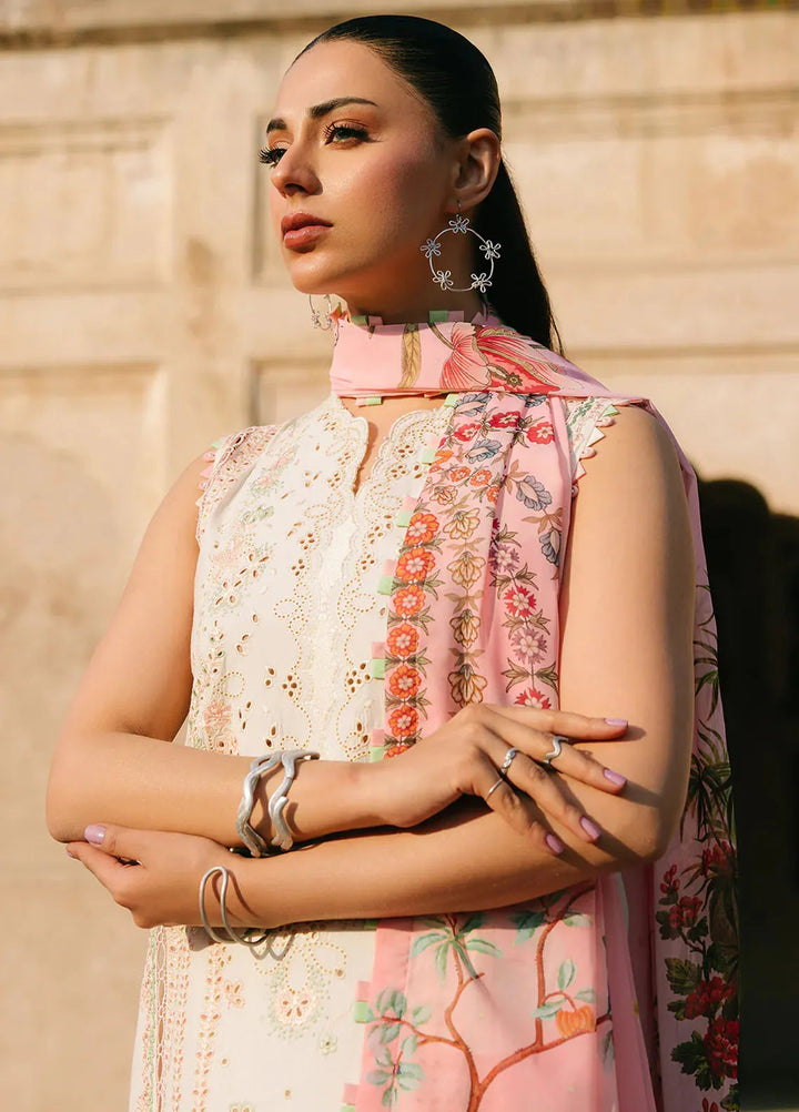 Sarang by Fiona Pret Embroidered Lawn 3 Piece Suit Nevin