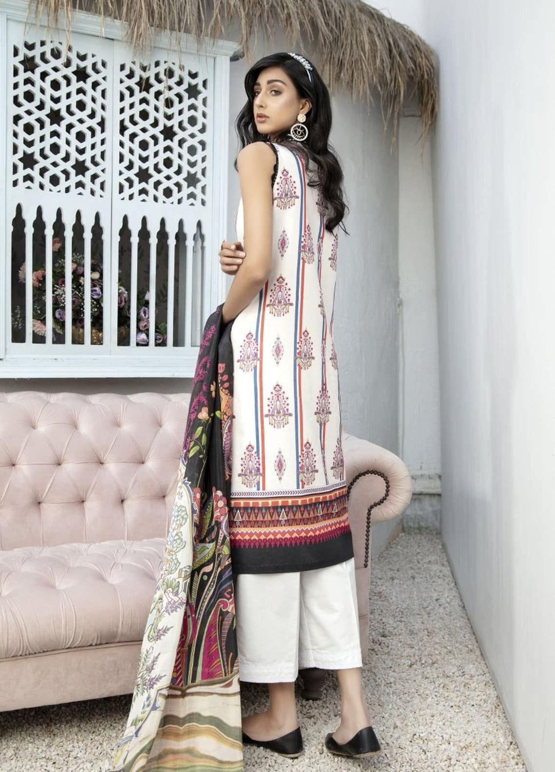 Sarang Prints by Ittehad Textiles Printed Lawn Suits Unstitched 3 Piece IT21SP 05 SP-ETHNIC WOODLAND - Summer Collection
