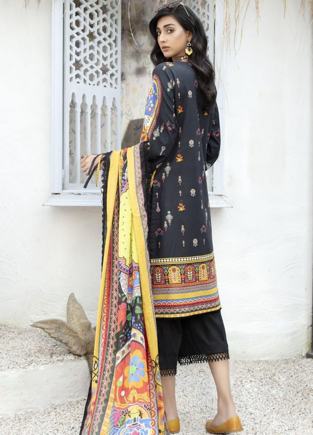 Sarang Prints by Ittehad Textiles Printed Lawn Suits Unstitched 3 Piece IT21SP 20 SP-Viridescent Impression - Summer Collection