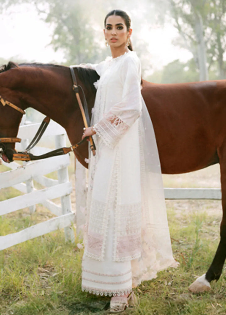 Sardinia Chickenkari Lawn Suit Unstitched 3 Piece SRD24E 402 Isabella - Summer Collection