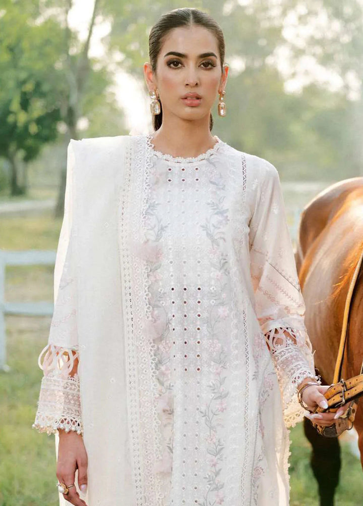 Sardinia Chickenkari Lawn Suit Unstitched 3 Piece SRD24E 402 Isabella - Summer Collection
