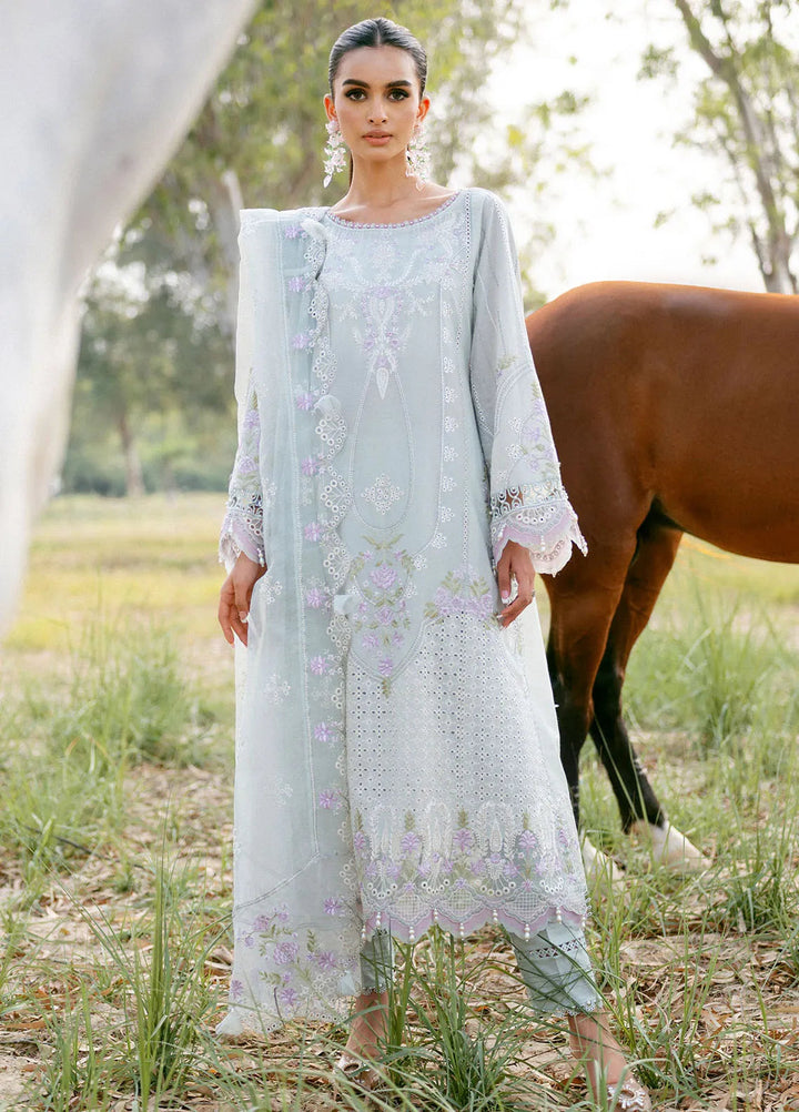 Sardinia Chickenkari Lawn Suit Unstitched 3 Piece SRD24E 403 Vanessa - Summer Collection