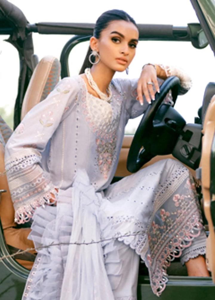 Sardinia Chickenkari Lawn Suit Unstitched 3 Piece SRD24E 404 Sophia - Summer Collection