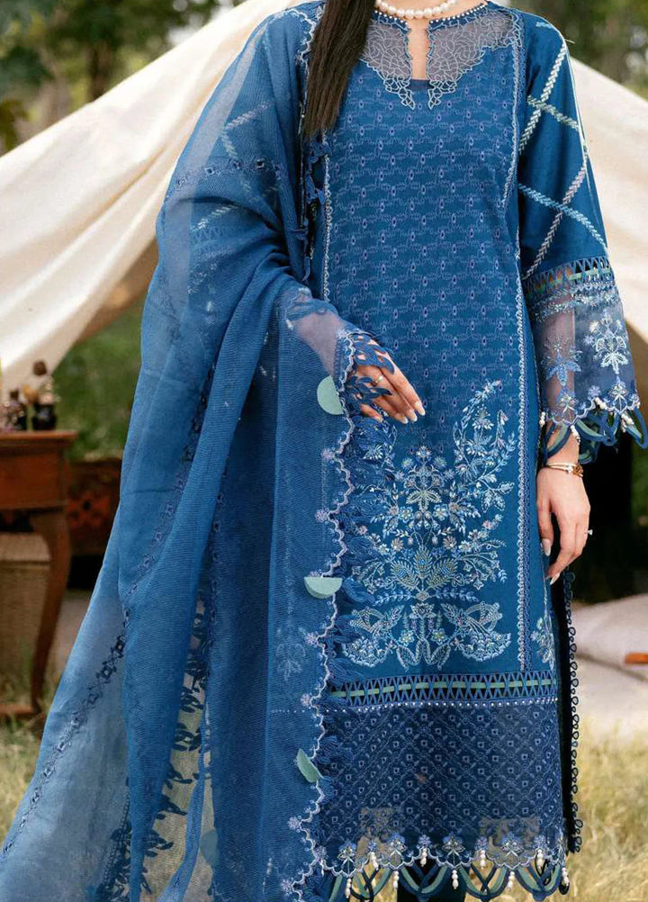 Sardinia Chickenkari Lawn Suit Unstitched 3 Piece SRD24E 406 Verona - Summer Collection