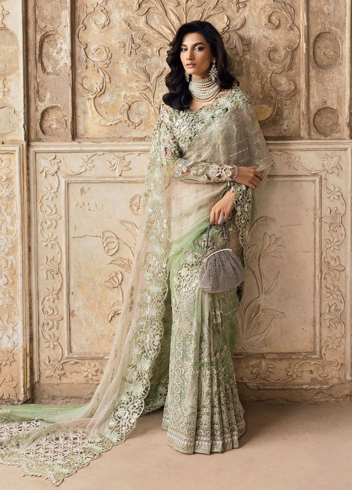 Sardinia Embroidered Chiffon Suits Unstitched 3 Piece SRD25CF D-1107 Layla - Formals Collection