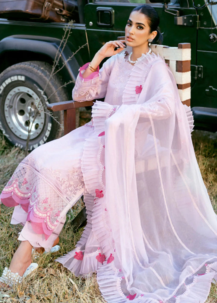 Sardinia Embroidered Lawn Suit Unstitched 3 Piece SRD24E 401 Amelia - Summer Collection
