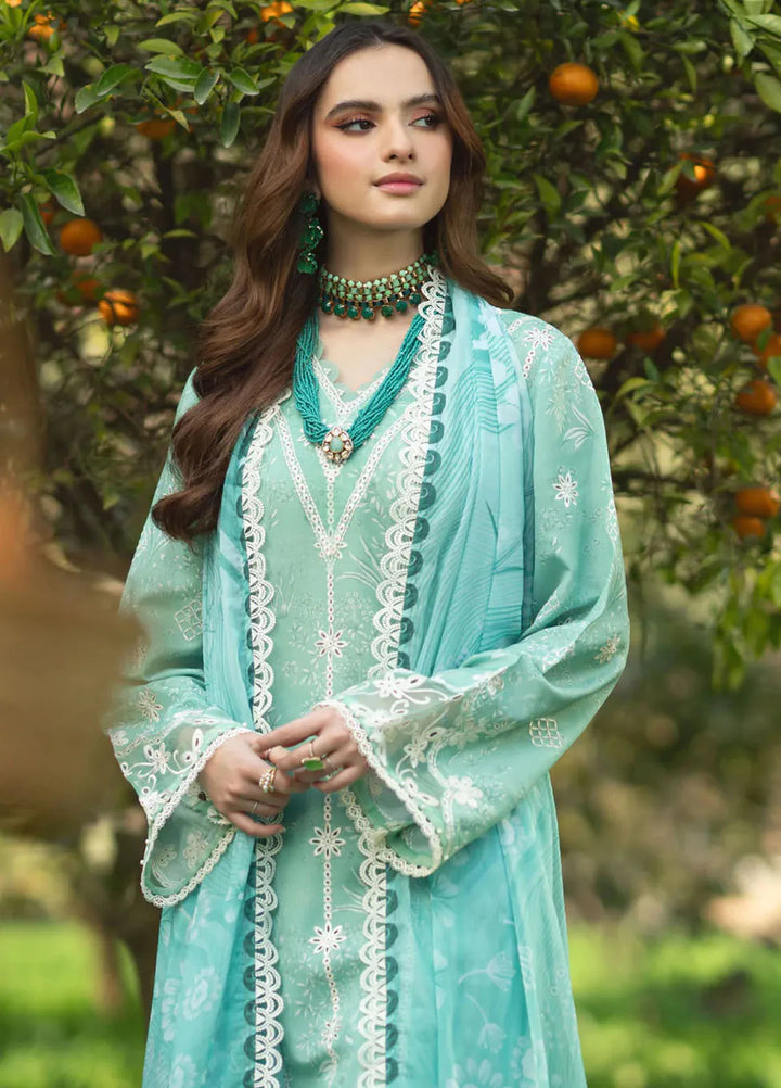 Sardinia Embroidered Lawn Unstitched Suit 3 Piece SRD25PL 907 Day Lily - Summer Collection