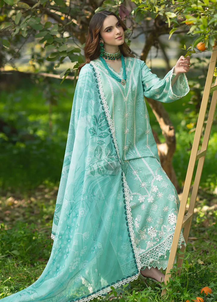 Sardinia Embroidered Lawn Unstitched Suit 3 Piece SRD25PL 907 Day Lily - Summer Collection