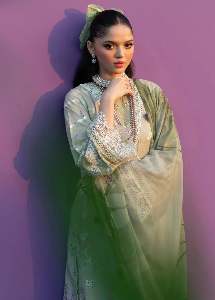 Sardinia Embroidered Lawn Unstitched Suit 3 Piece SRD25PL 908 Zinnia - Summer Collection