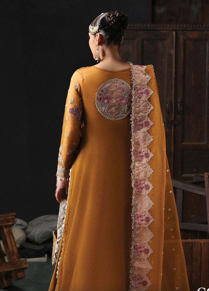 Sardinia Embroidered Organza Suits Unstitched 3 Piece D-1203 Elena - Formals Collection