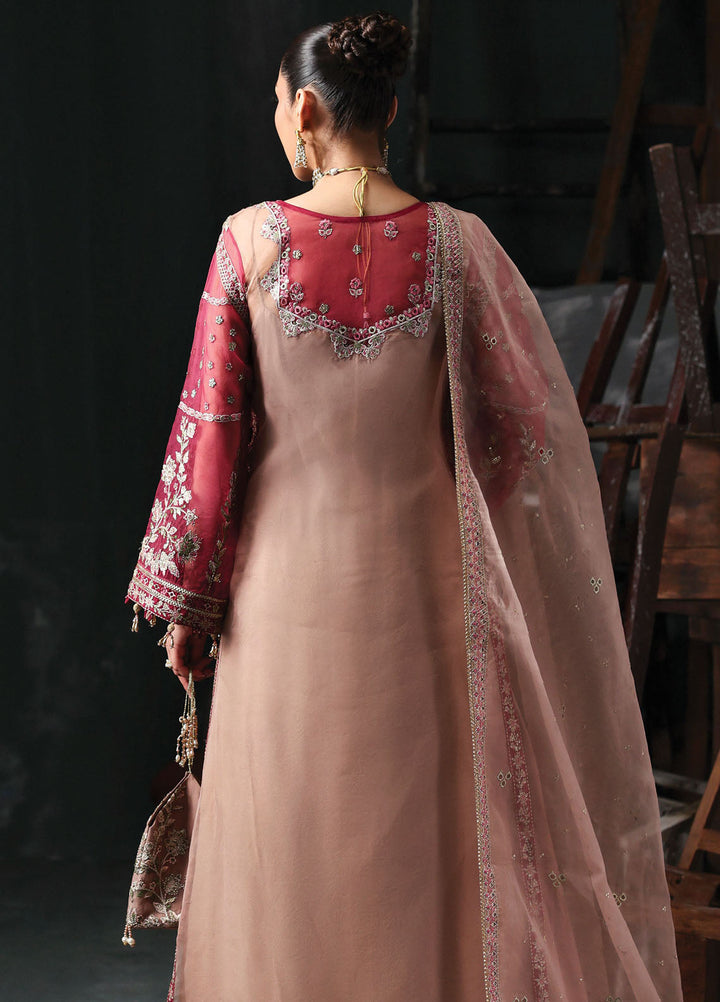 Sardinia Embroidered Organza Suits Unstitched 3 Piece D-1205 Elara - Formals Collection