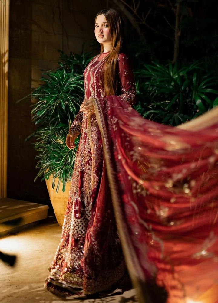 Sardinia Embroidered Suit Unstitched 3 Piece SRD24B 605 Aalam Zeb - Formal Collection