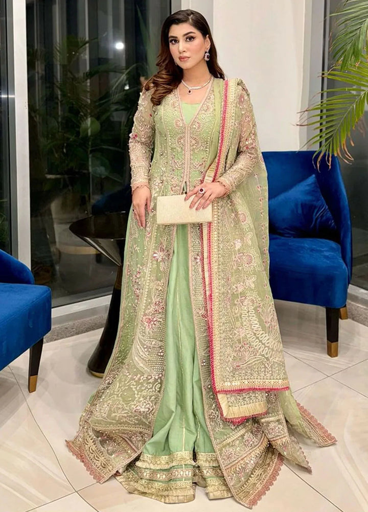 Sardinia Embroidered Suit Unstitched 3 Piece SRD24B 606 Bahar Bano - Formal Collection