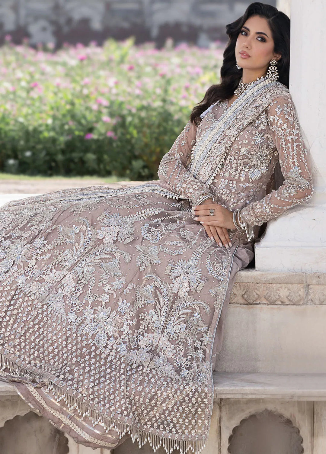 Sardinia Embroidered Suit Unstitched 3 Piece SRD24B 608 Roshan Ara - Formal Collection