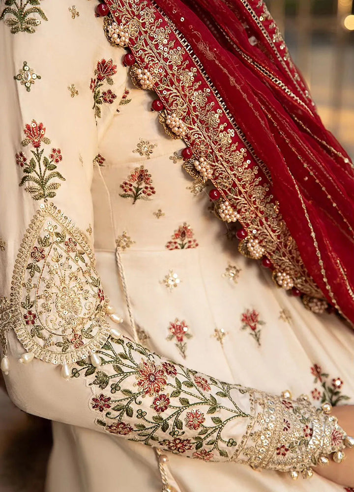 Sateen By Maria B Embroidered Suit Unstitched 3 Piece MB24S D-01 - Formal Collection