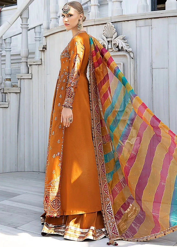 Sateen By Maria B Embroidered Suit Unstitched 3 Piece MB24S D-12 - Formal Collection