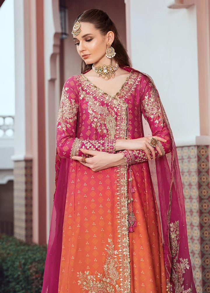 Sateen By Maria B Embroidered Cotton Suits Unstitched 3 Piece MB23ST D-09 - Luxury Collection