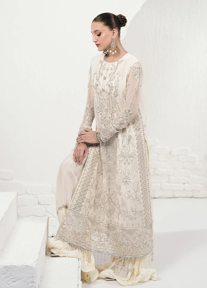 Savoir by Sahane Embroidered Chiffon Suits Unstitched 3 Piece CT-140003 Ombre - Luxury Collection