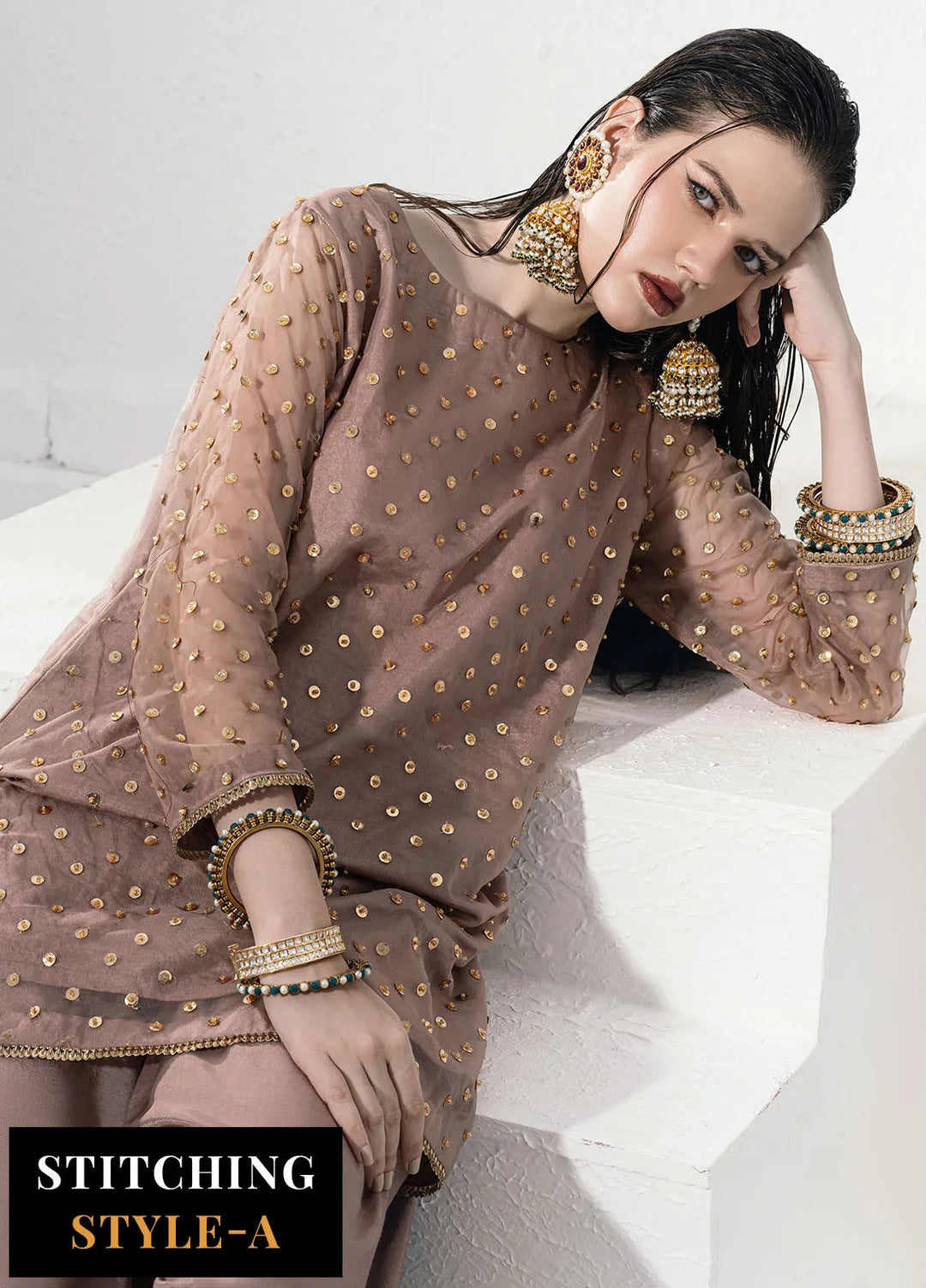 Savoir by Sahane Embroidered Organza Suits Unstitched 3 Piece CT-140001 Lirio - Luxury Collection