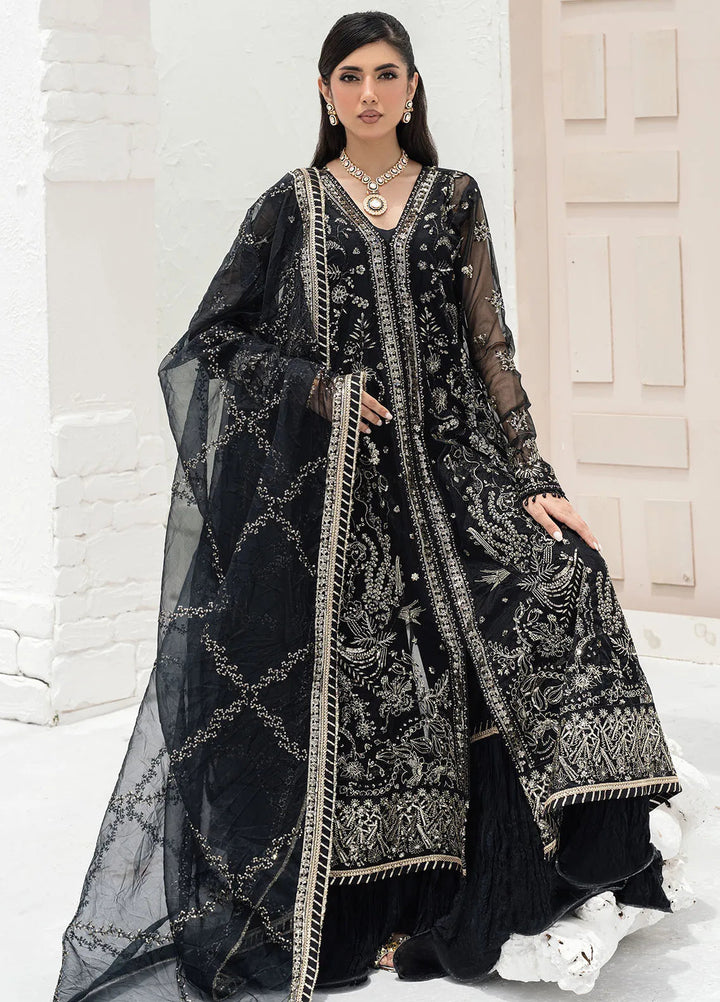 Savoir by Sahane Embroidered Organza Suits Unstitched 3 Piece CT-140007 Solene - Luxury Collection
