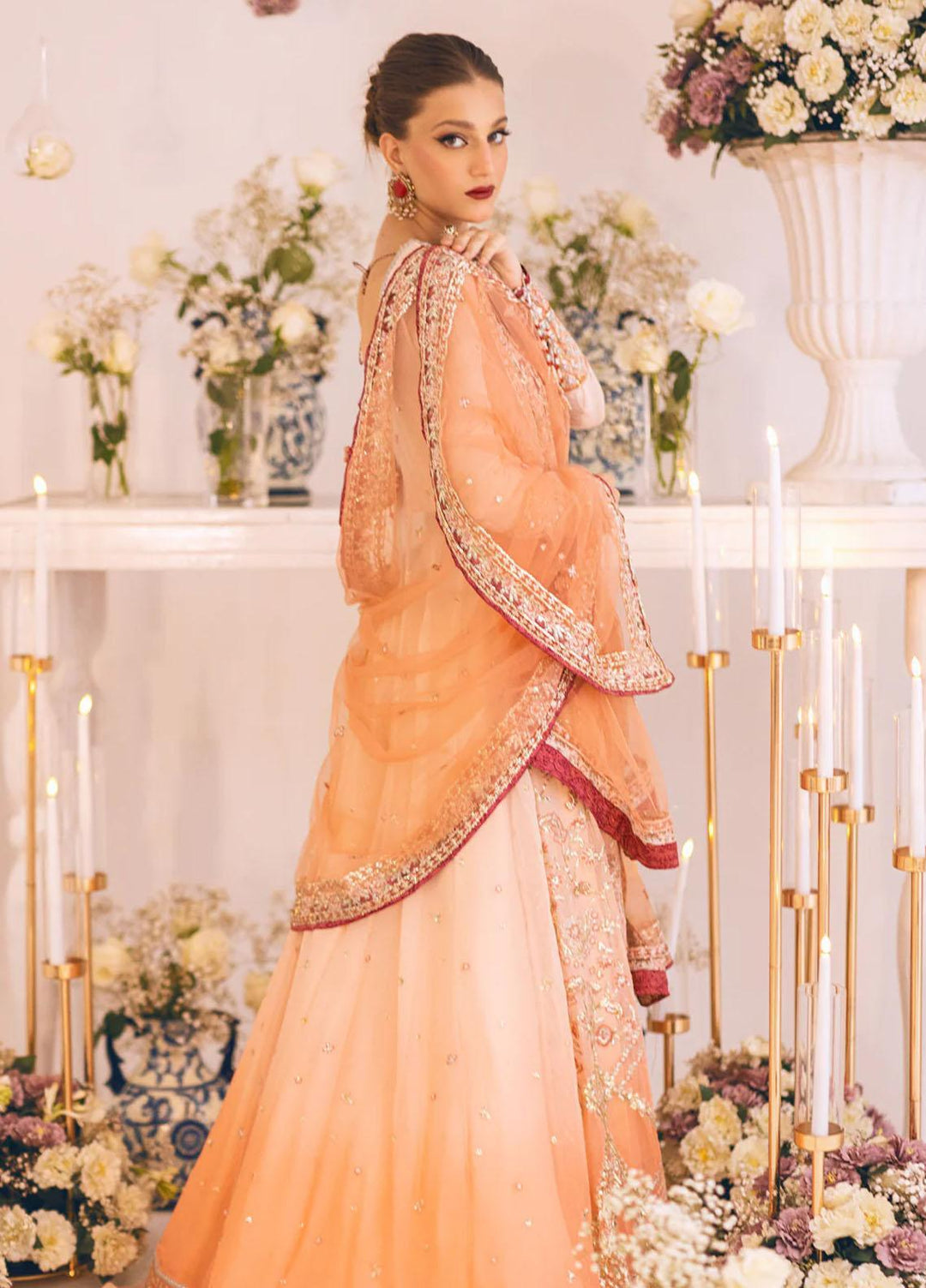 Sawariya By Roheenaz Embroidered Chiffon Suits Unstitched 4 Piece RNZ23S Runch230101 - Luxury Collection