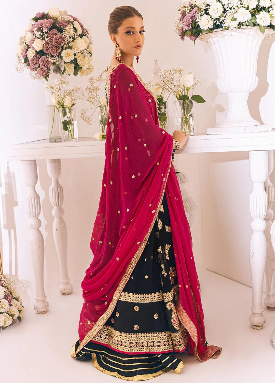 Sawariya By Roheenaz Embroidered Chiffon Suits Unstitched 4 Piece RNZ23S Runch230102 - Luxury Collection