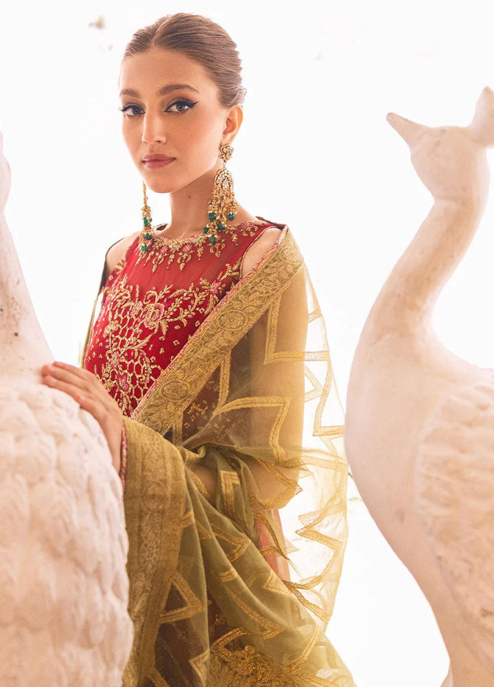 Sawariya By Roheenaz Embroidered Chiffon Suits Unstitched 4 Piece RNZ23S Runch230103 - Luxury Collection