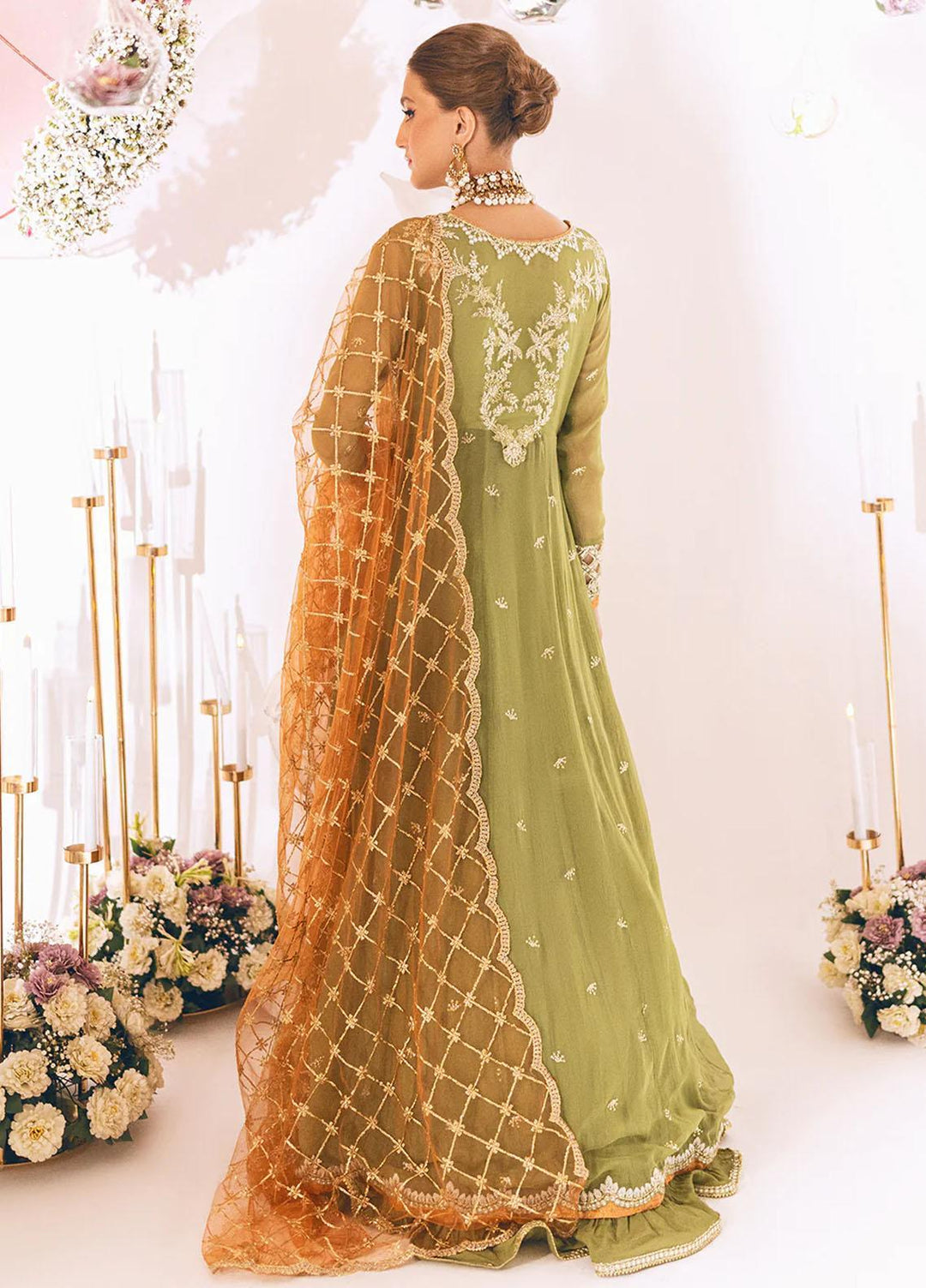 Sawariya By Roheenaz Embroidered Chiffon Suits Unstitched 4 Piece RNZ23S Runch230105 - Luxury Collection