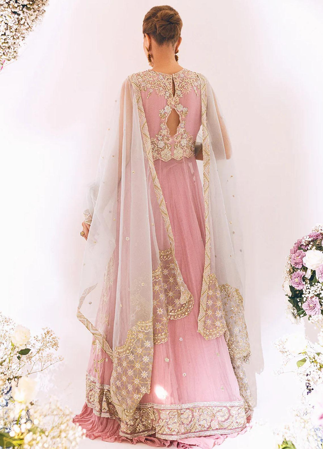 Sawariya By Roheenaz Embroidered Chiffon Suits Unstitched 4 Piece RNZ23S Runch230106 - Luxury Collection