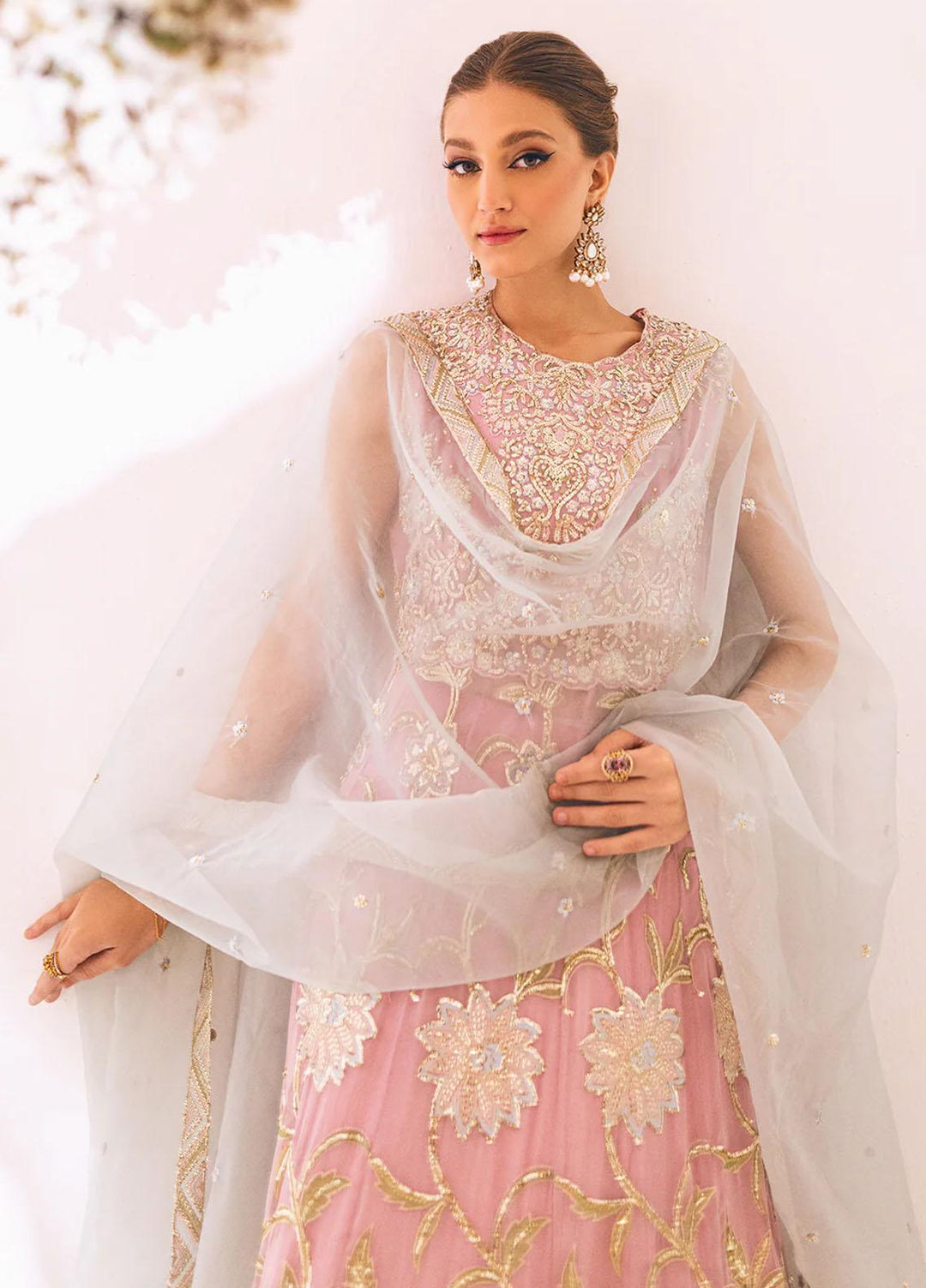 Sawariya By Roheenaz Embroidered Chiffon Suits Unstitched 4 Piece RNZ23S Runch230106 - Luxury Collection