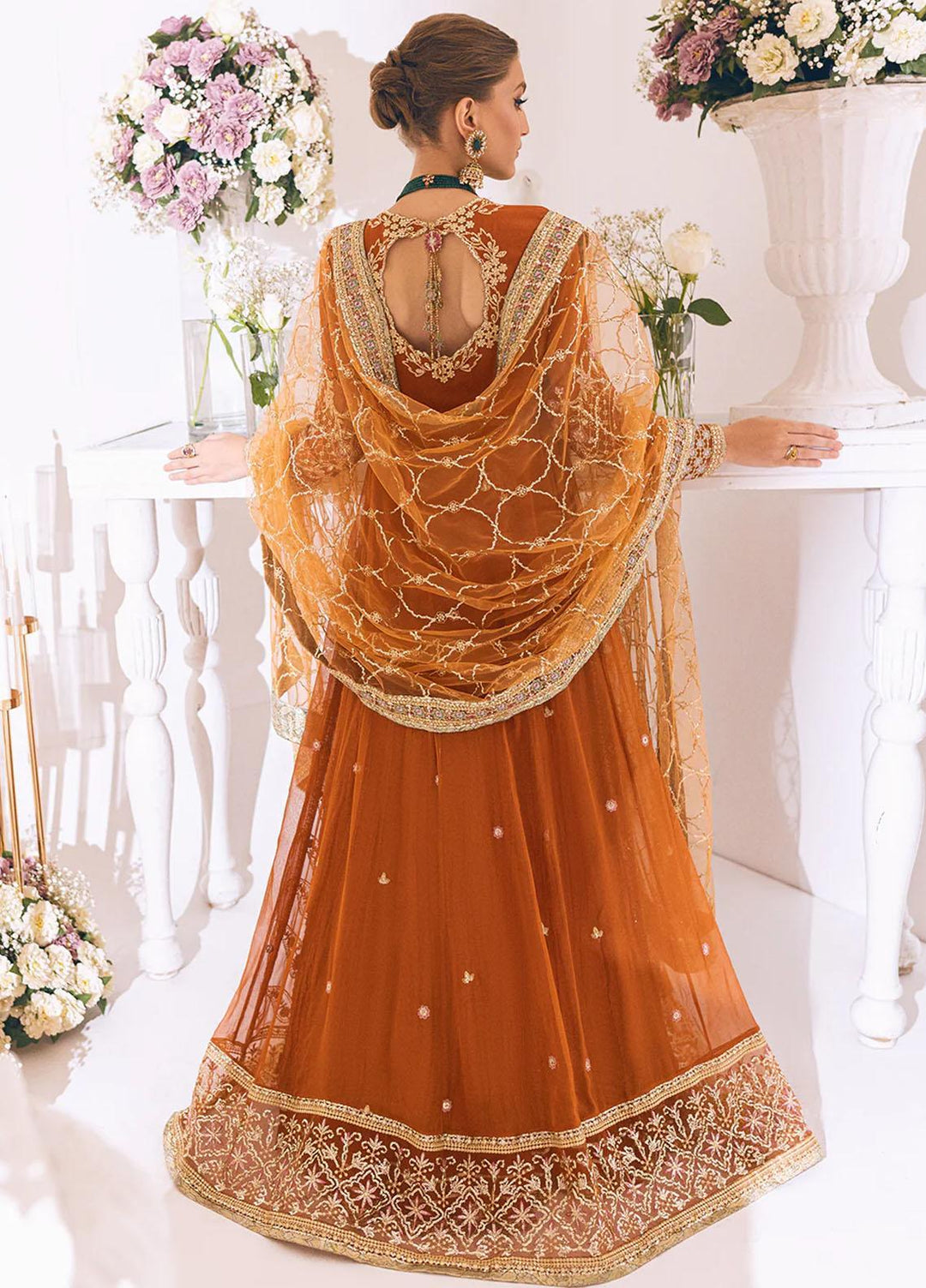 Sawariya By Roheenaz Embroidered Chiffon Suits Unstitched 4 Piece RNZ23S Runch230109 - Luxury Collection