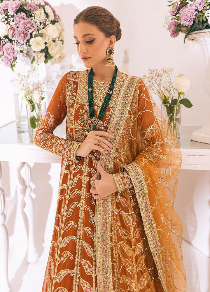 Sawariya By Roheenaz Embroidered Chiffon Suits Unstitched 4 Piece RNZ23S Runch230109 - Luxury Collection