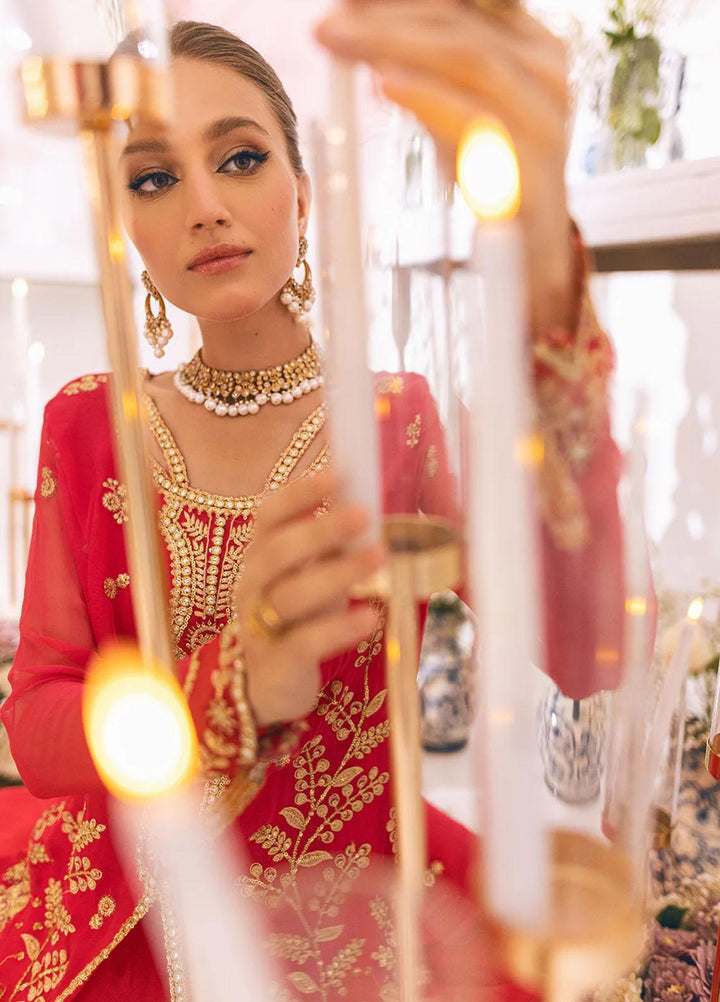 Sawariya By Roheenaz Embroidered Chiffon Suits Unstitched 4 Piece RNZ23S Runch230110 - Luxury Collection