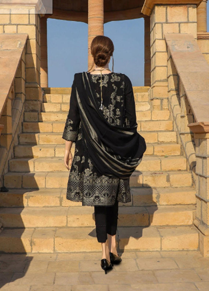 Saya Embroidered Lawn Suits Unstitched 3 Piece SY21SS BAHAR (UB-2107-1B) - Spring / Summer Collection