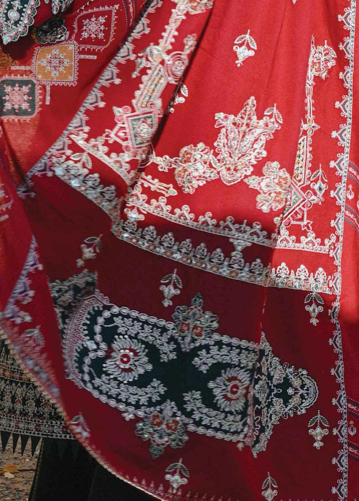 Sayonee by Qalamkar Embroidered  Suits Unstitched 3 Piece QLM22SL K-01 Gulnaaz - Luxury Collection